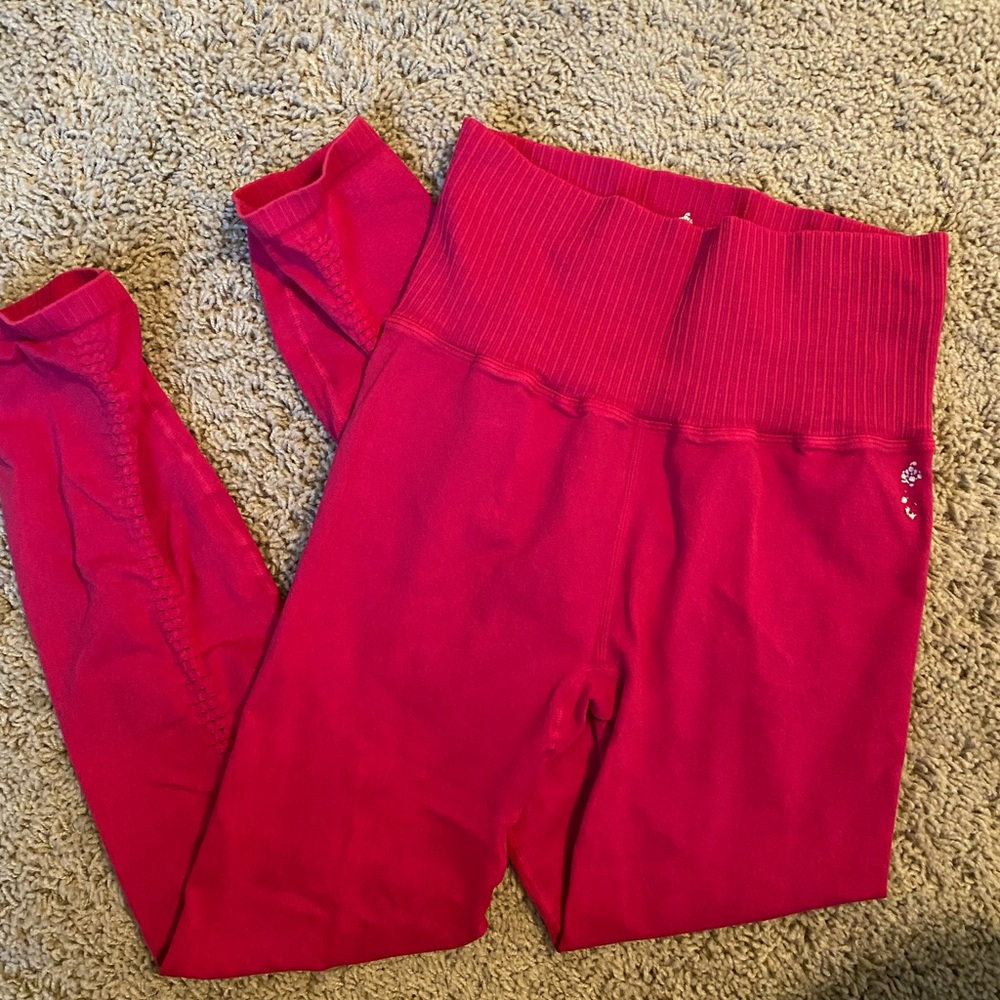 FP Movement by Free People Red Leggings